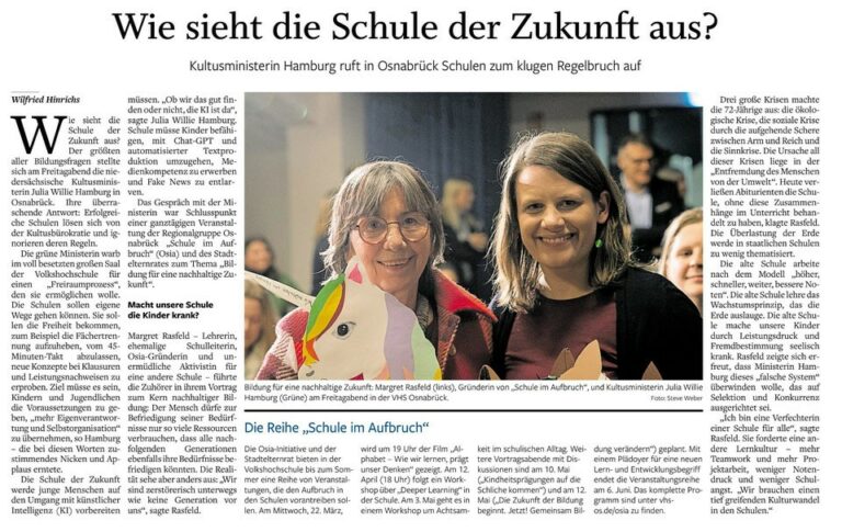 Mehr über den Artikel erfahren Wie sieht die Schule der Zukunft aus?!